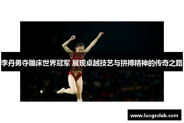 李丹勇夺蹦床世界冠军 展现卓越技艺与拼搏精神的传奇之路